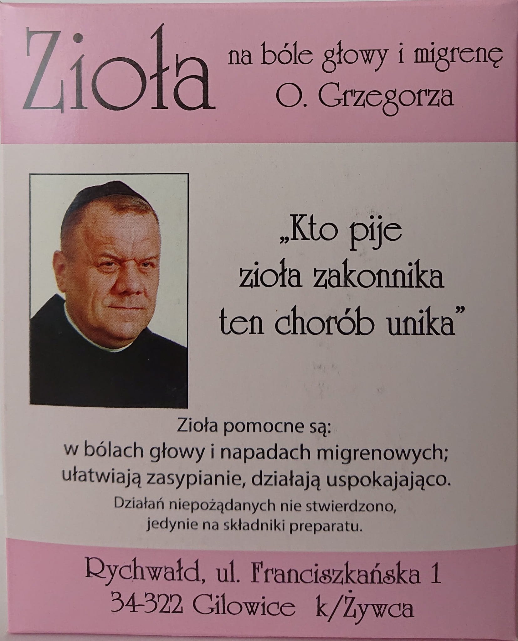 Zioła Ojca Grzegorza Sroki