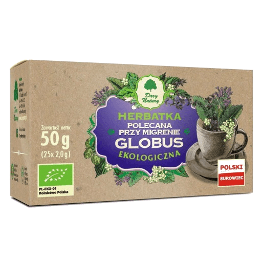 Globus Eco Herbatka polecana przy migrenie 